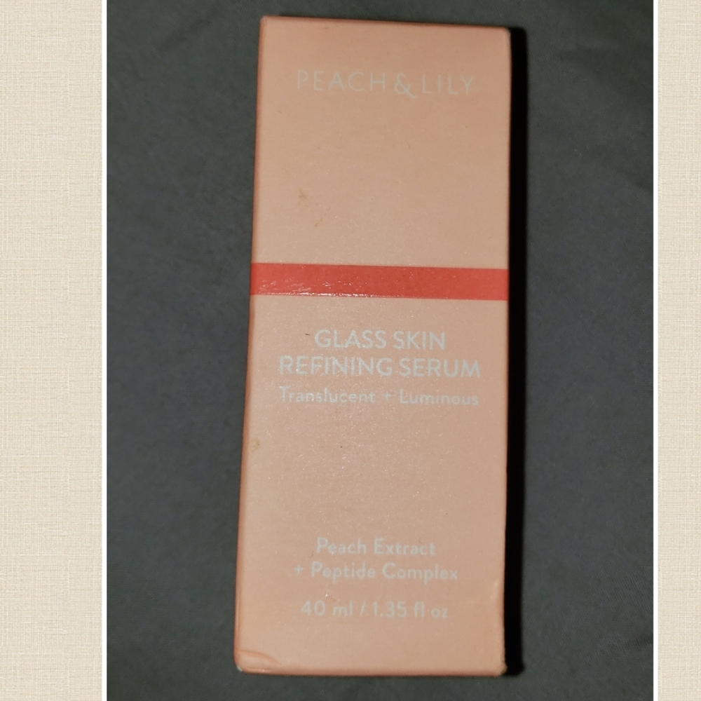 Peach &lily glass skin refining serum